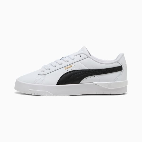 Tenis mujer Jada Classic, PUMA White-PUMA Black-PUMA Gold, large-MEX