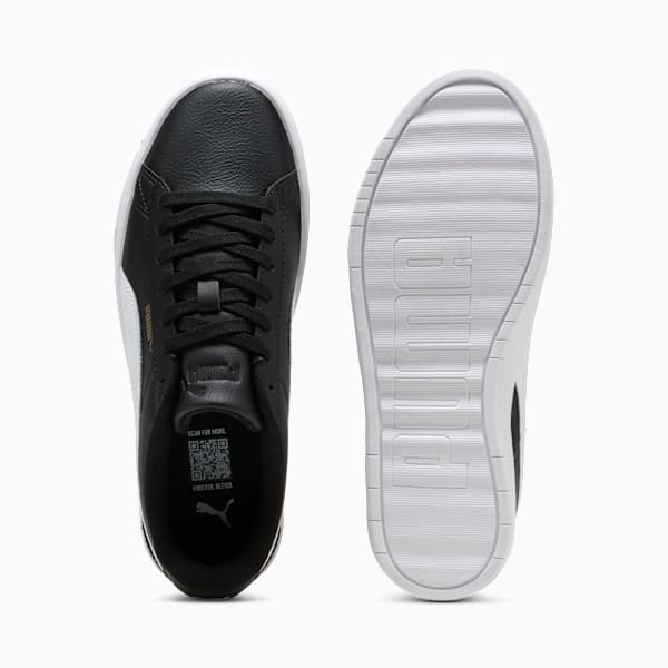 Tenis mujer Jada Classic, PUMA Black-PUMA White-PUMA Gold, large-MEX
