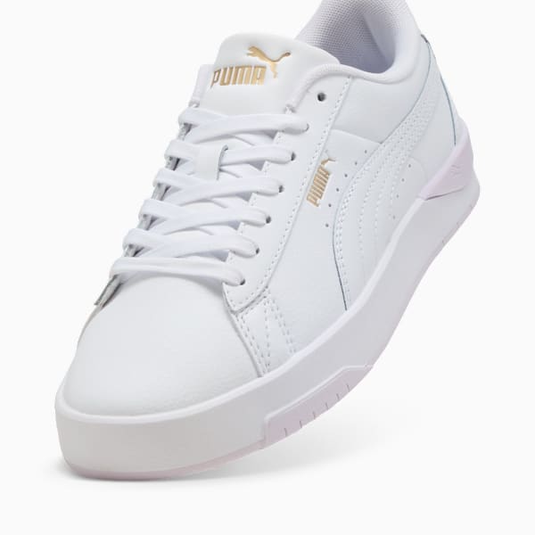Tenis mujer Jada Classic, PUMA White-PUMA Gold-Lilac Frost, large-MEX