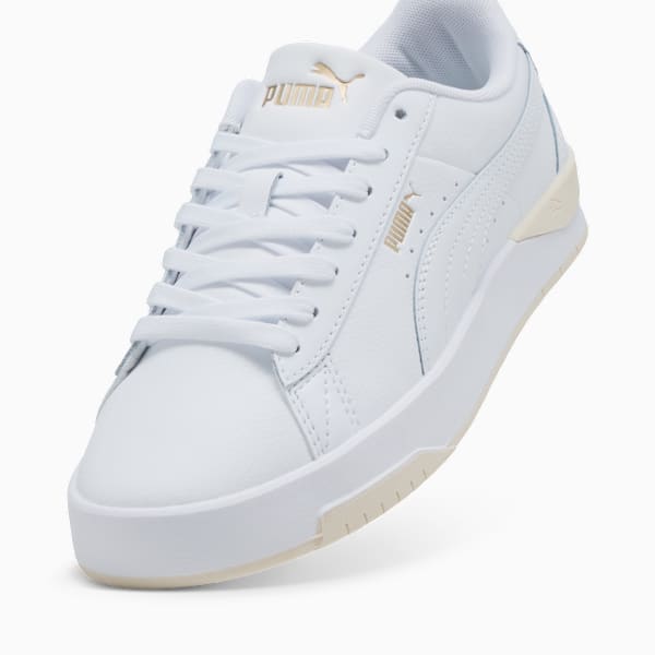 Tenis mujer Jada Classic, PUMA White-PUMA Gold-Alpine Snow, large-MEX