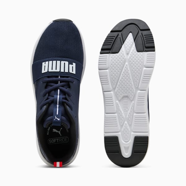 SOFTRIDE Wired 2 Sneakers Unisex, PUMA Navy-PUMA Black-PUMA White-PUMA Red, large-MEX