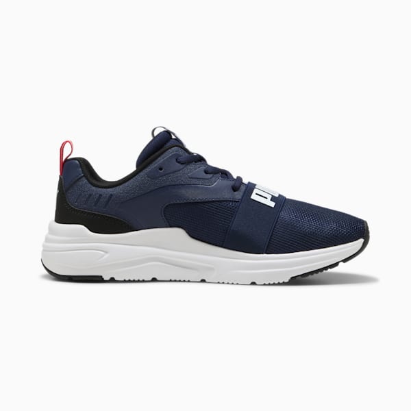 SOFTRIDE Wired 2 Sneakers Unisex, PUMA Navy-PUMA Black-PUMA White-PUMA Red, large-MEX
