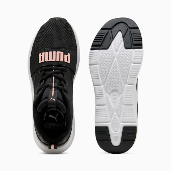 SOFTRIDE Wired 2 Sneakers Unisex, PUMA Black-Pink Fruit-PUMA White, large-MEX