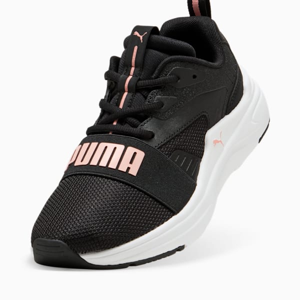 SOFTRIDE Wired 2 Sneakers Unisex, PUMA Black-Pink Fruit-PUMA White, large-MEX