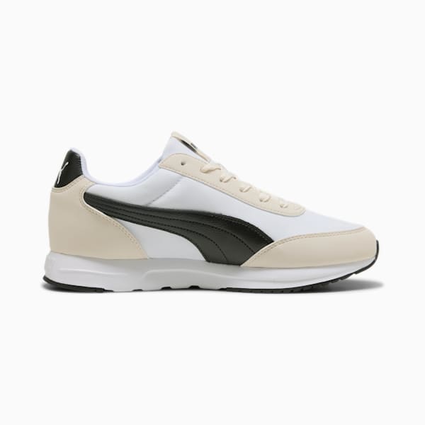 R78 Lightwind Sneakers Unisex, PUMA White-PUMA Black-Alpine Snow, large-ZAF