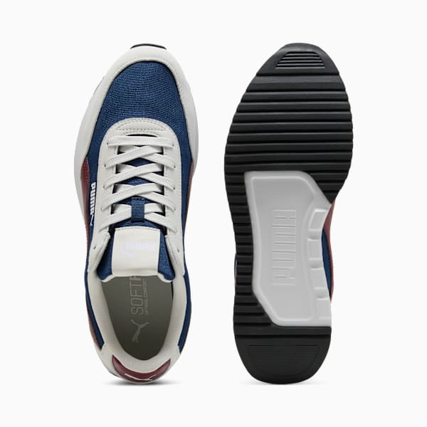 R78 Lightwind Sneakers Unisex, Persian Blue-Team Regal Red-Feather Gray, large-ZAF