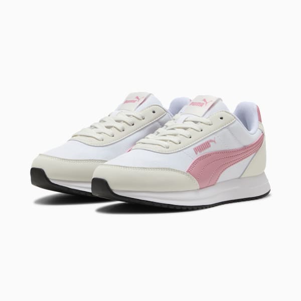 R78 Lightwind Sneakers Unisex, PUMA White-Poised Pink-Vapor Gray, large-ZAF