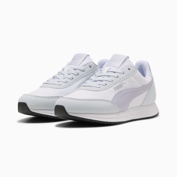 R78 Lightwind Sneakers Unisex, PUMA White-Lilac Crush-Silver Mist, large-ZAF