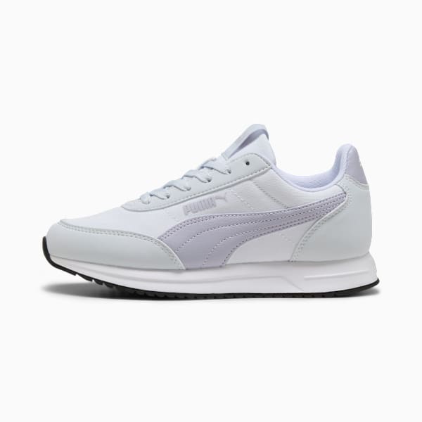 R78 Lightwind Sneakers Unisex, PUMA White-Lilac Crush-Silver Mist, large-ZAF