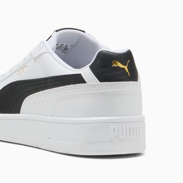 Court Classico Sneakers Unisex, PUMA White-PUMA Black-PUMA Gold, large-ZAF