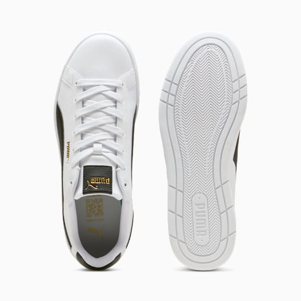 Court Classico Sneakers Unisex, PUMA White-PUMA Black-PUMA Gold, large-ZAF