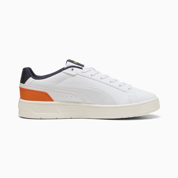 Court Classico Sneakers Unisex, PUMA White-PUMA White-New Navy, large-ZAF