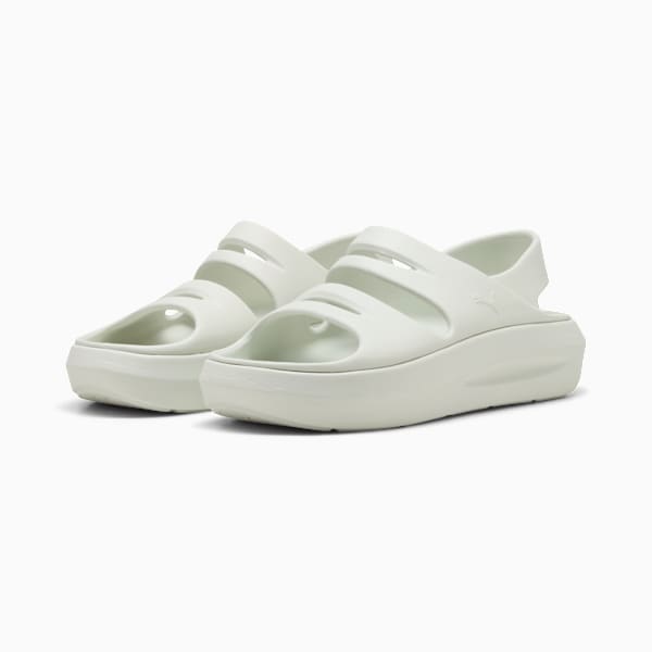 PUMA Flatter Sandals Women, Sage Frost, large-ZAF