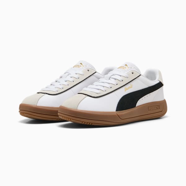 Zapatillas PUMA Club Klassika para mujer, PUMA White-PUMA Black-Warm White, large-ARG