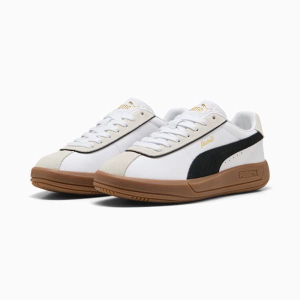 PUMA Club Klassika Sneakers Women, PUMA White-PUMA Black-Warm White, large-ZAF