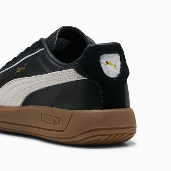 PUMA Club Klassika Sneakers Women, PUMA Black-PUMA White-PUMA Gold, large-ZAF