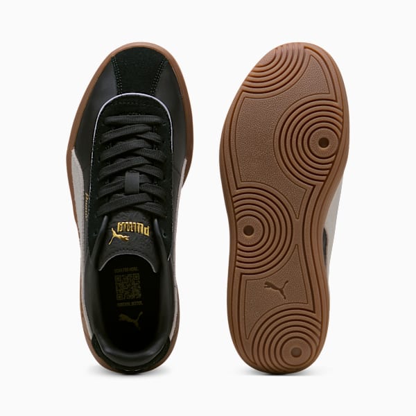 PUMA Club Klassika Sneakers Women, PUMA Black-PUMA White-PUMA Gold, large-ZAF