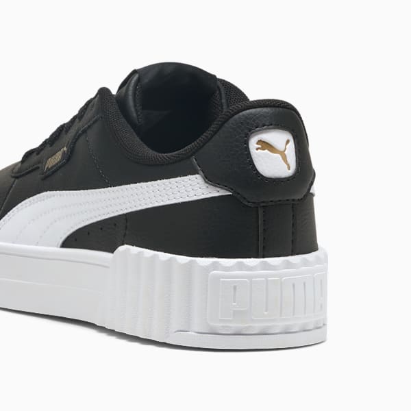 Carina 3.0 Sneakers Women, PUMA Black-PUMA White-PUMA Gold, large-ZAF