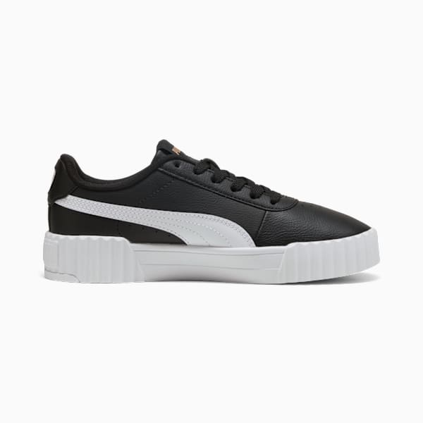 Carina 3.0 Sneakers Women, PUMA Black-PUMA White-PUMA Gold, large-ZAF