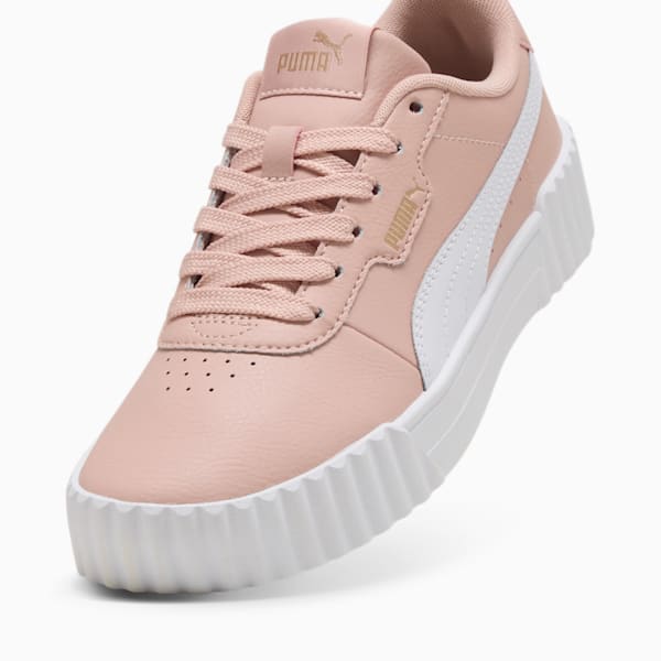 Carina 3.0 Sneakers Women, Rose Quartz-PUMA White-PUMA Gold, large-ZAF