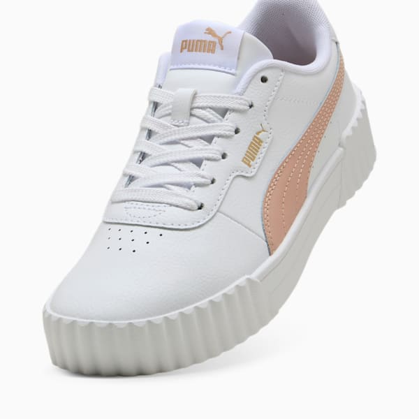Carina 3.0 Sneakers Women, PUMA White-Rose Quartz-PUMA Gold, large-MEX