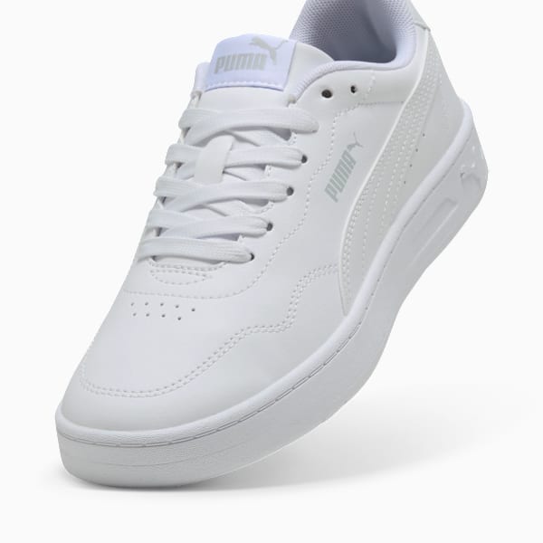 Court Lally Sneakers Women, PUMA White-PUMA White-Cool Light Gray, large-ZAF