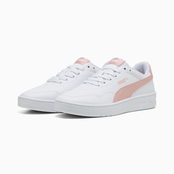 Court Lally Sneakers Women, PUMA White-Rose Quartz, large-ZAF