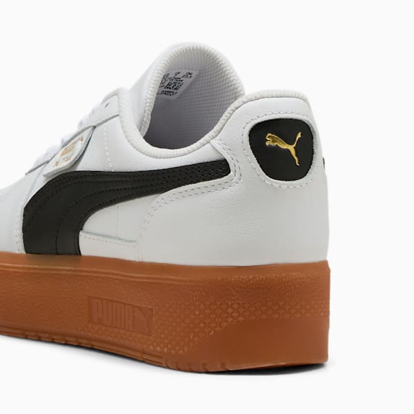 Palermo Elevata Leather Sneakers Women, PUMA White-Gum, large-ZAF