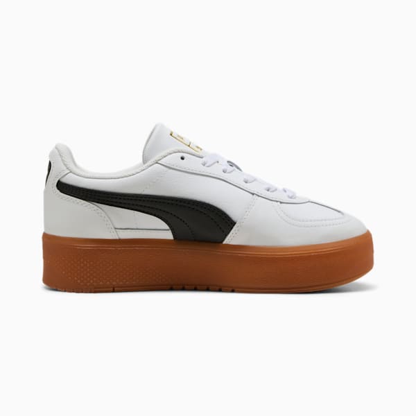 Palermo Elevata Leather Sneakers Women, PUMA White-Gum, large-ZAF