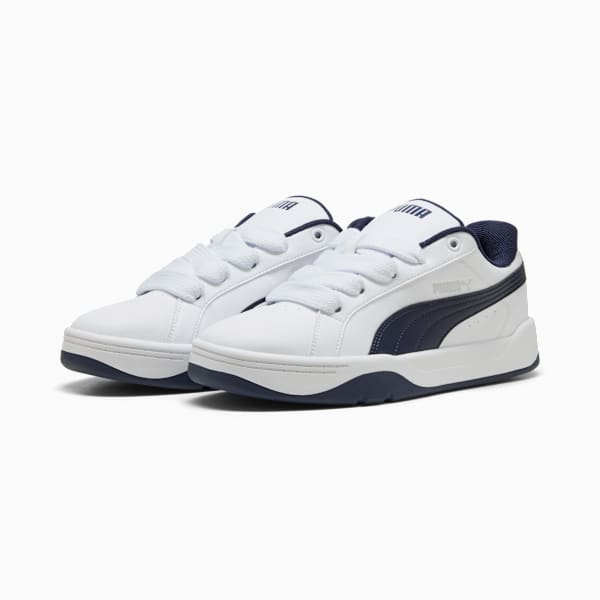 Park Lifestyle Easy Sneakers Unisex, PUMA White-PUMA Navy, large-ZAF