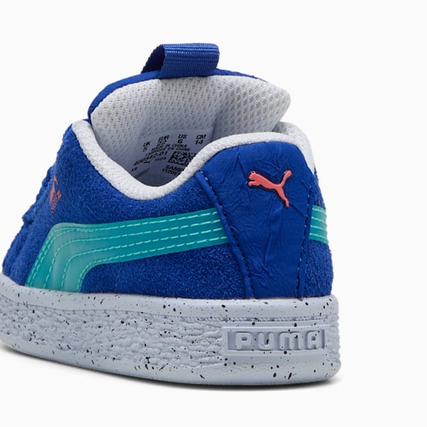 Tenis Suede XL Parachute Landing para bebés, Vivid Blue-Aquatic, large-MEX