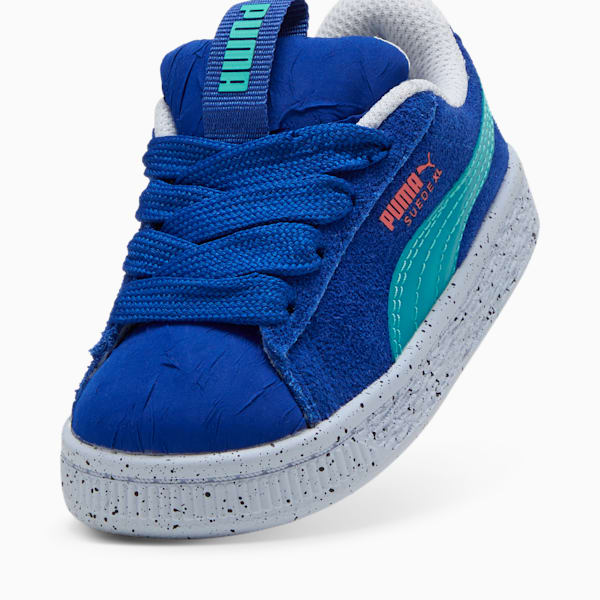 Tenis Suede XL Parachute Landing para bebés, Vivid Blue-Aquatic, large-MEX