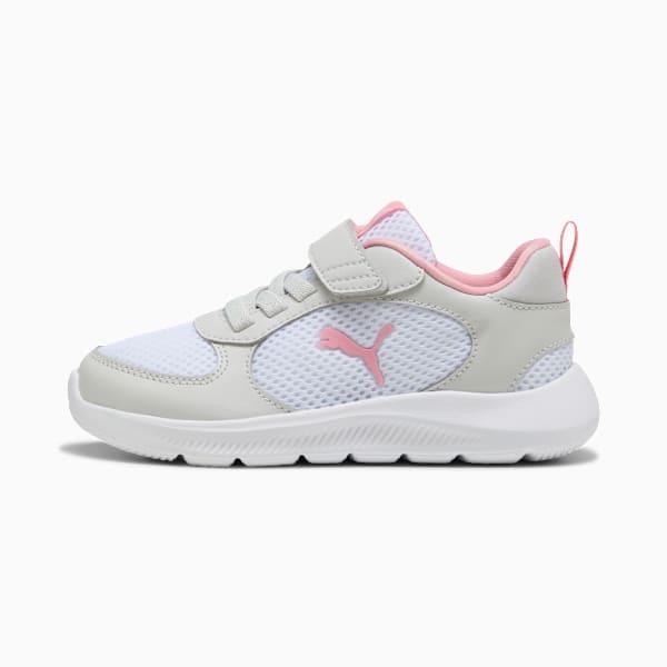 Puma Fun Racer 2 Sneakers Kids, PUMA White-Pinkscape-Glacial Gray, large-ZAF