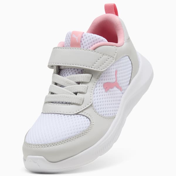 Puma Fun Racer 2 Sneakers Kids, PUMA White-Pinkscape-Glacial Gray, large-ZAF