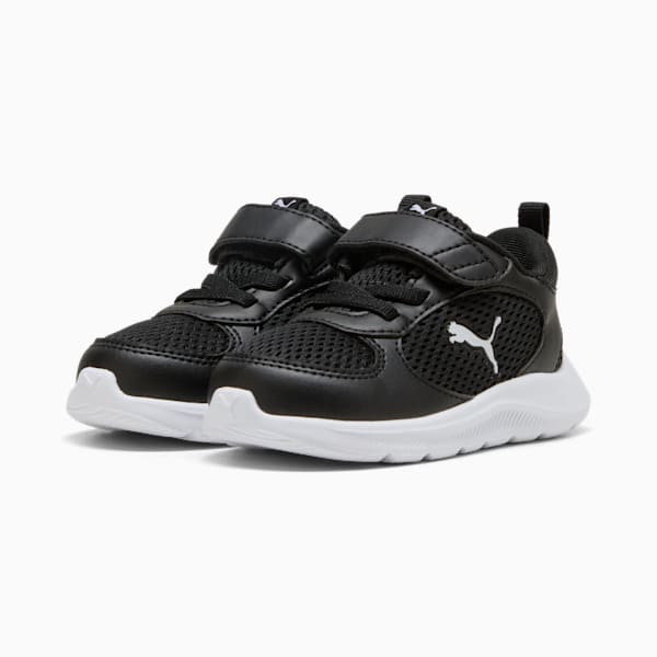 Puma Fun Racer 2 Sneakers Toddlers, PUMA Black-PUMA White, large-ZAF