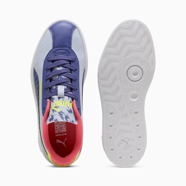 PUMA Club II Poised 2 Race Sneakers Youth, Cool Weather-Blue Crystal-Lemon Sherbert, large-ZAF