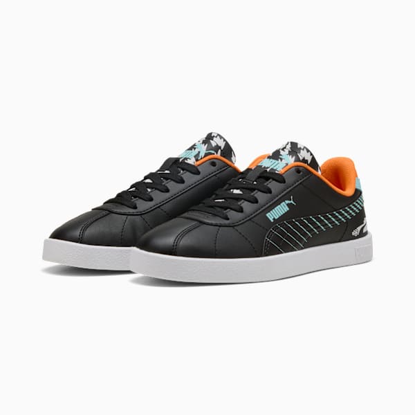 PUMA Club II Poised 2 Race Sneakers Youth, PUMA Black-Safe Lake, large-ZAF