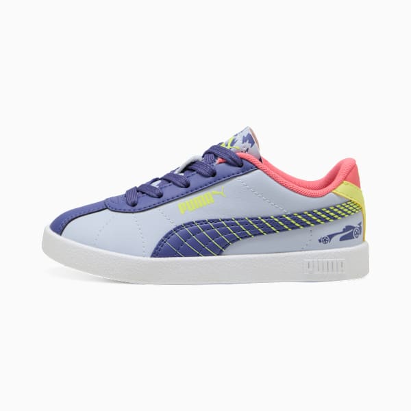 PUMA Club II Poised 2 Race Sneakers Kids, Cool Weather-Blue Crystal-Lemon Sherbert, large-ZAF