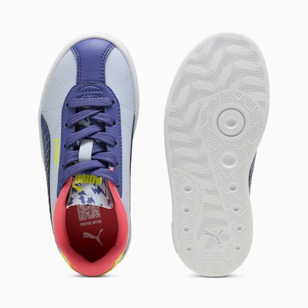 PUMA Club II Poised 2 Race Sneakers Kids, Cool Weather-Blue Crystal-Lemon Sherbert, large-ZAF
