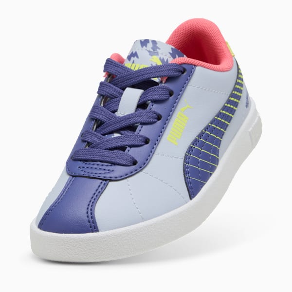 PUMA Club II Poised 2 Race Sneakers Kids, Cool Weather-Blue Crystal-Lemon Sherbert, large-ZAF