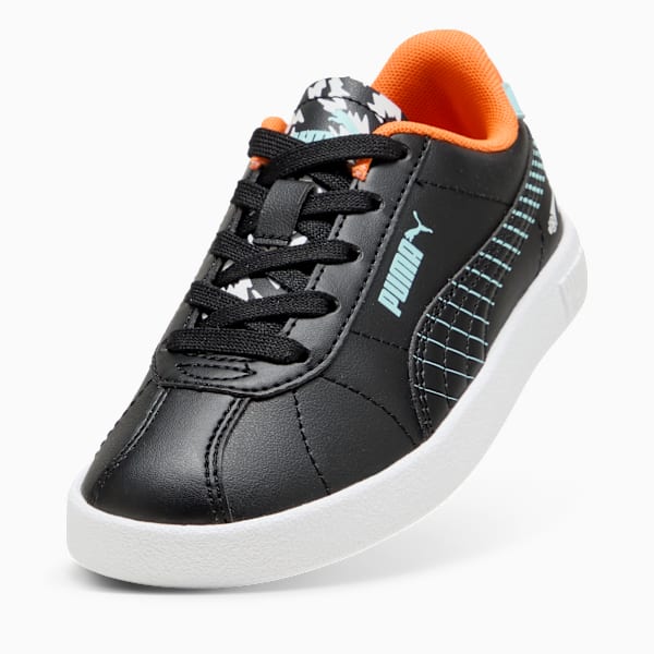 PUMA Club II Poised 2 Race Sneakers Kids, PUMA Black-Safe Lake, large-ZAF