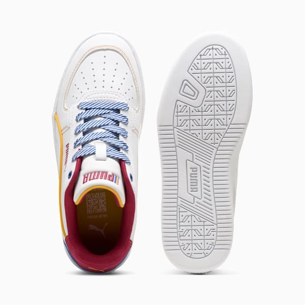 Caven 2.0 Starblitz Sneakers Youth, PUMA White-Vivid Blue-Port, large-ZAF