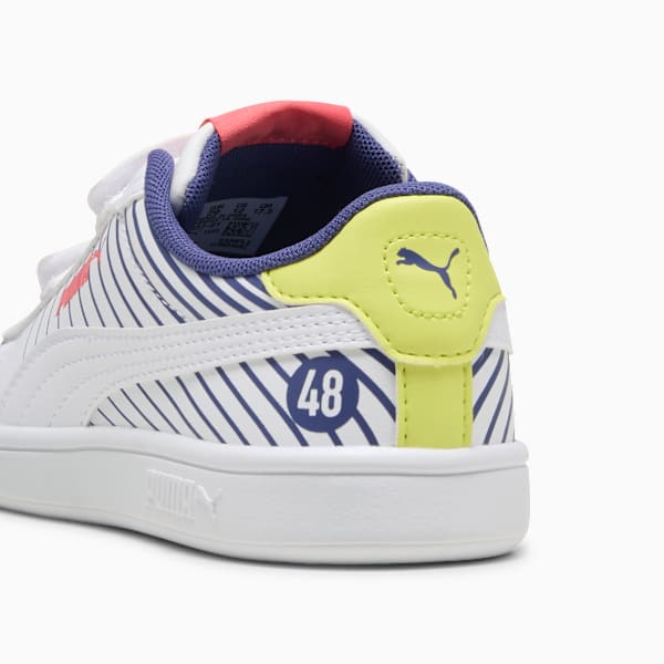 Smash 3.0 Poised 2 Race Sneakers Kids, PUMA White-Blue Crystal-Lemon Sherbert, large-ZAF