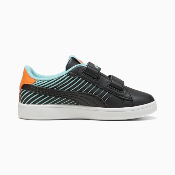 Smash 3.0 Poised 2 Race Sneakers Kids, PUMA Black-Safe Lake, large-ZAF