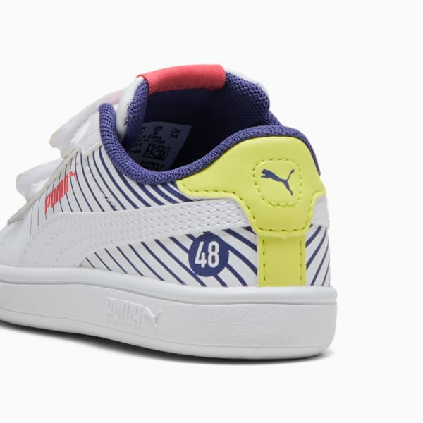 Smash 3.0 Poised 2 Race Sneakers Toddler, PUMA White-Blue Crystal-Lemon Sherbert, large-ZAF