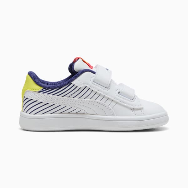 Smash 3.0 Poised 2 Race Sneakers Toddler, PUMA White-Blue Crystal-Lemon Sherbert, large-ZAF