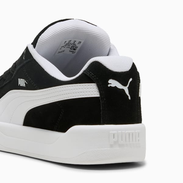 Park LIfestyle Easy Suede Sneakers Unisex, PUMA Black-PUMA White, large-ZAF