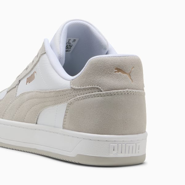 Caven 2.0 Mono Sneakers Unisex, PUMA White-Cool Light Gray-PUMA Gold, large-ZAF