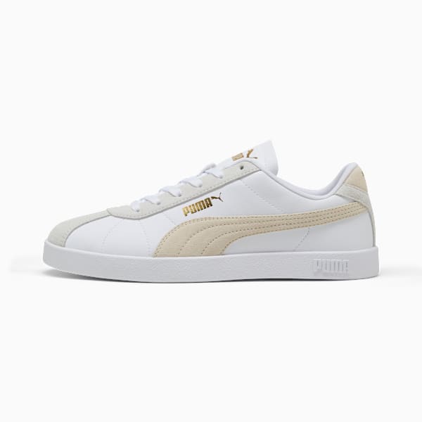 PUMA Club II SD Sneakers Unisex, PUMA White-Alpine Snow-Feather Gray, large-ZAF