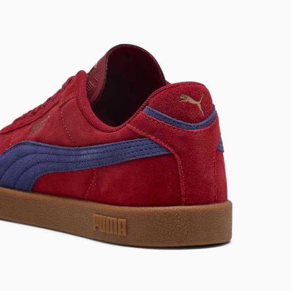 Zapatillas PUMA Club II Era Gamuza, Dark Crimson-Blue Crystal, large-ARG